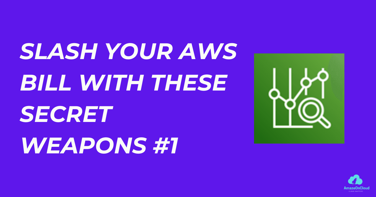 #1 Slash Your AWS Bill with These Secret Weapons